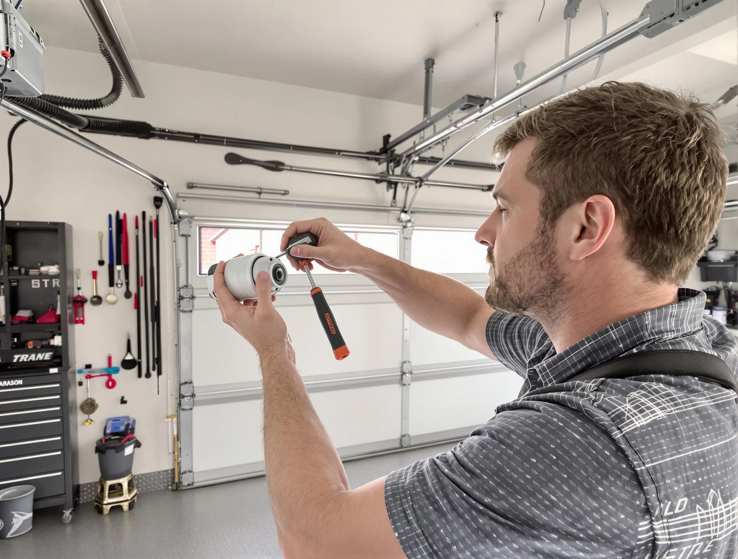 Garage door opener repair service by Grantsville Garage Door Repair in Grantsville