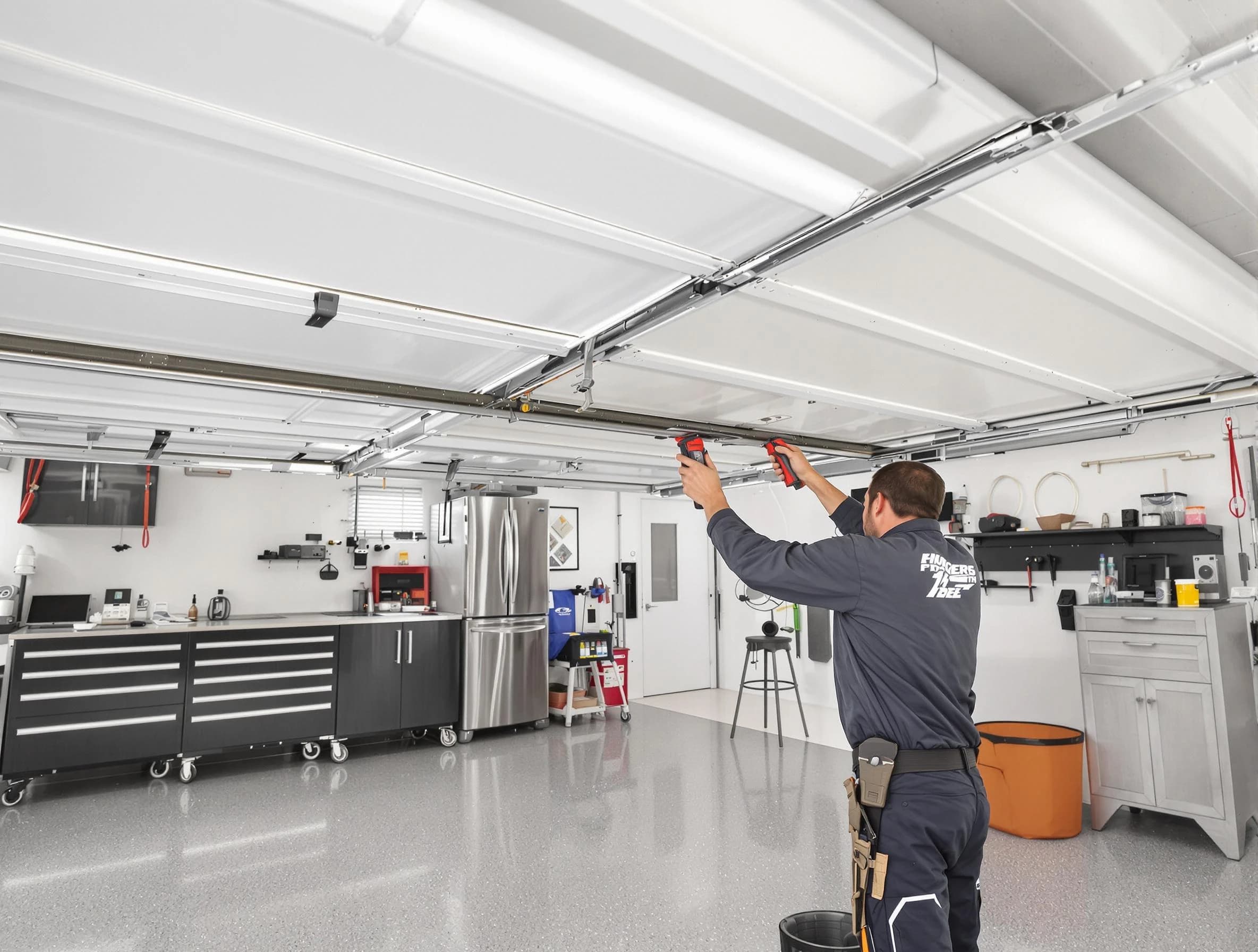 Overhead garage door repair service by Grantsville Garage Door Repair in Grantsville
