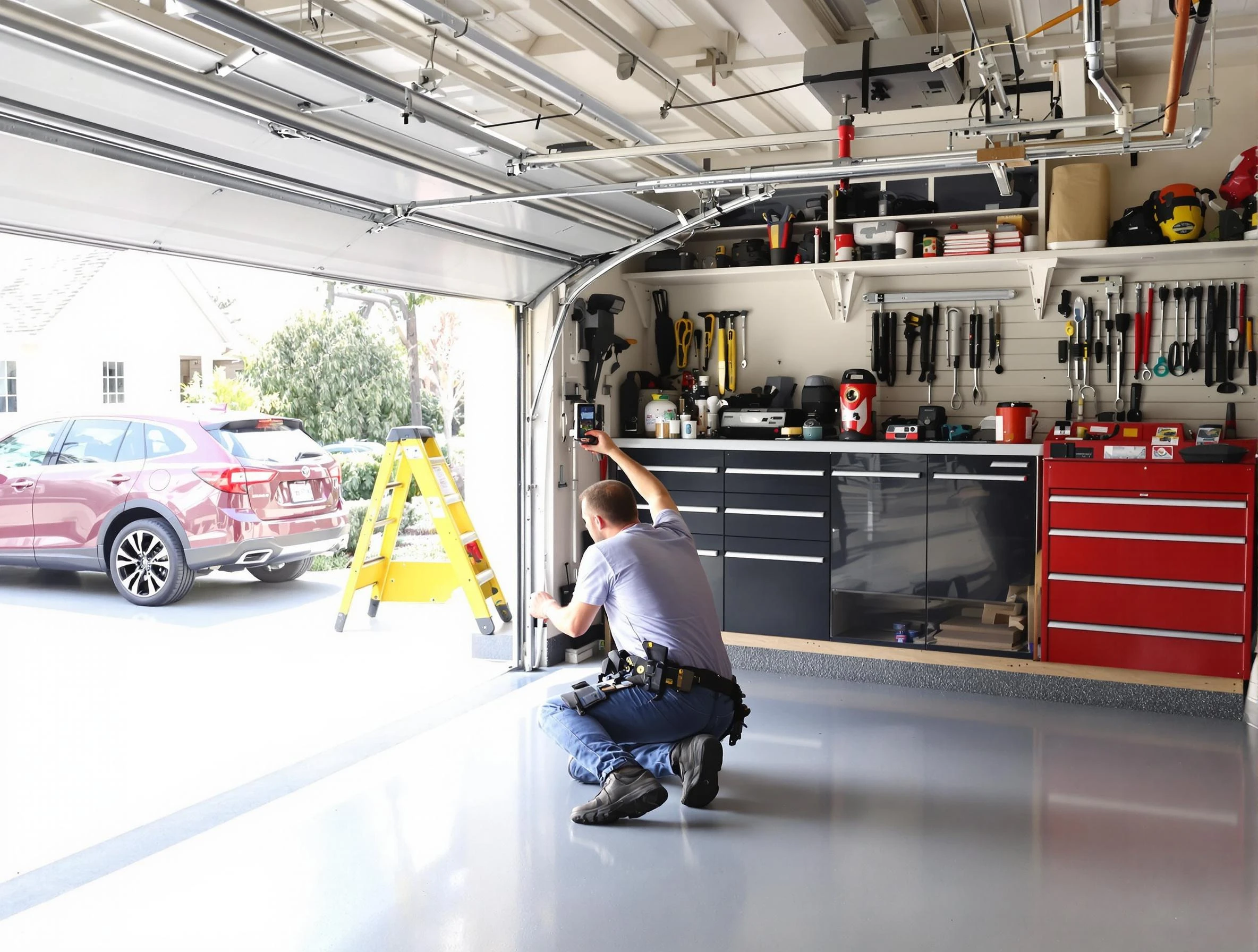 Local garage door repair service by Grantsville Garage Door Repair in Grantsville
