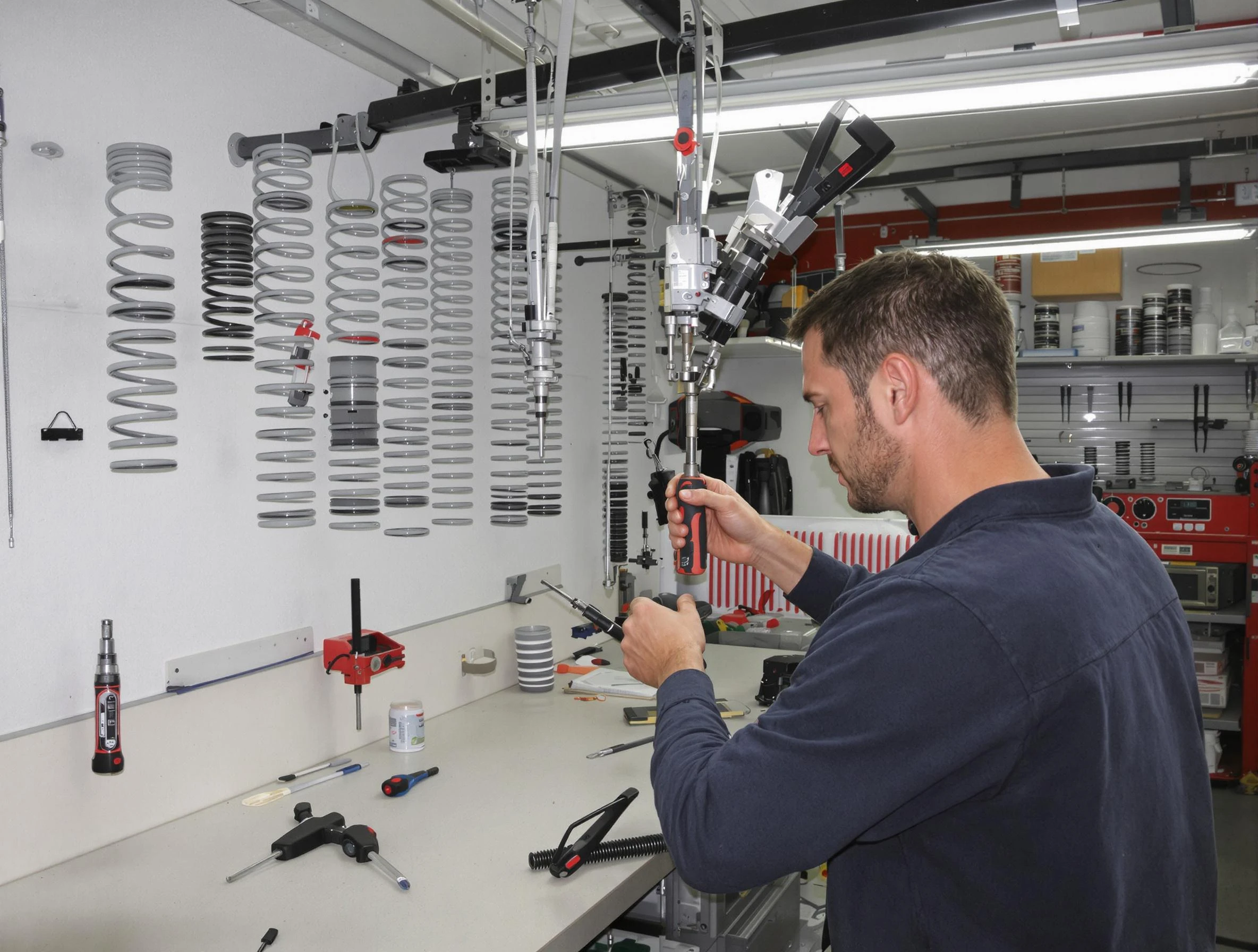 Grantsville Garage Door Repair safety certified technician performing precision spring replacement in Grantsville